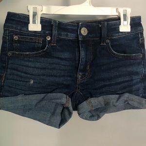 American eagle jean shorts